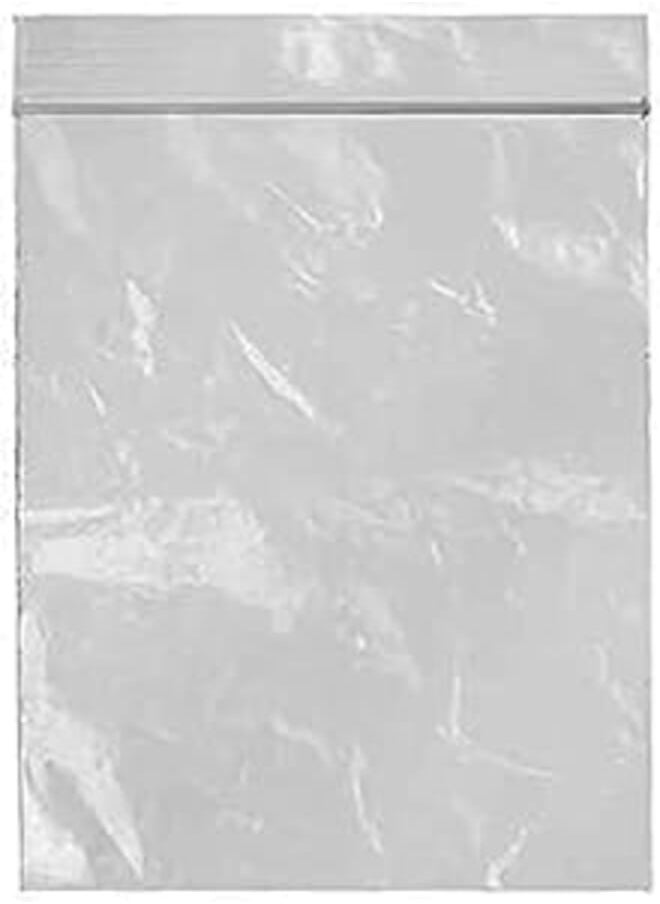 OR Zip lock clear plastic bags - size 6 x 10 cm - 100 pcs 