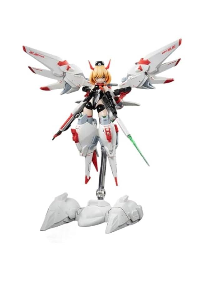 BigFirebird x Hemoxian Plastic Model Kits: Full-Time Jijia, Kelly Janet, Mecha Musume, Anime Style Collectible Action Figures KL  - Image 1