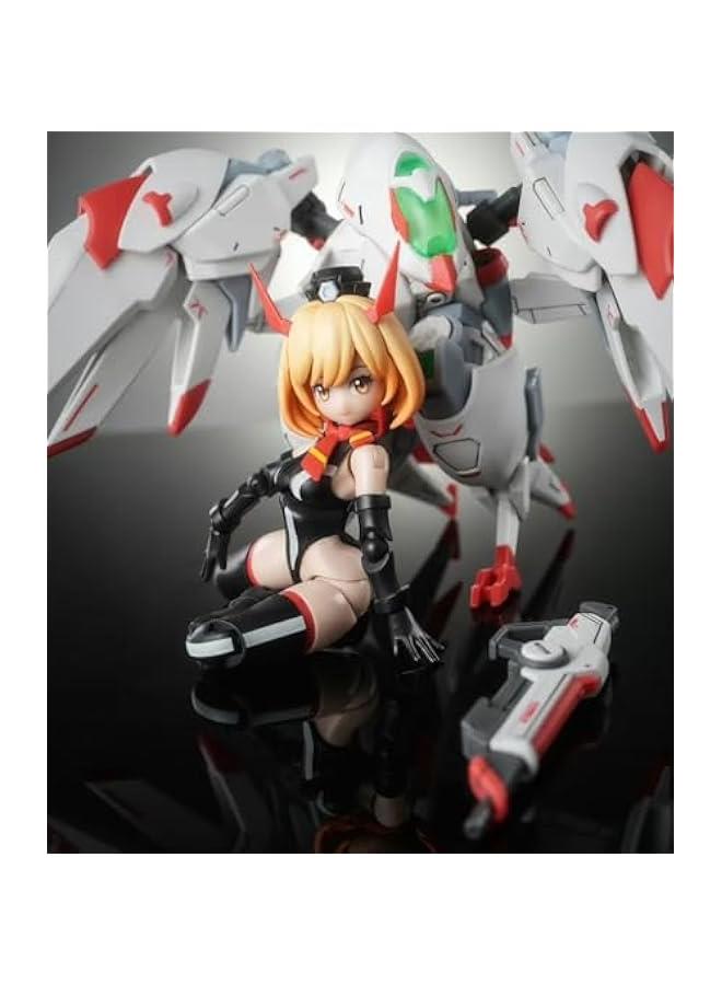 BigFirebird x Hemoxian Plastic Model Kits: Full-Time Jijia, Kelly Janet, Mecha Musume, Anime Style Collectible Action Figures KL  - Image 5