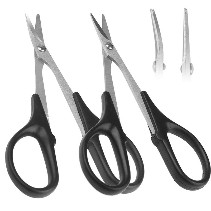 Hobbypark 3-Pack HobbyPark RC Body Reamer Hole Puncher and Curved Scissors & Straight Scissors Trimming Tools Set for RC Car Body Shell Lexan Plastic - Image 3