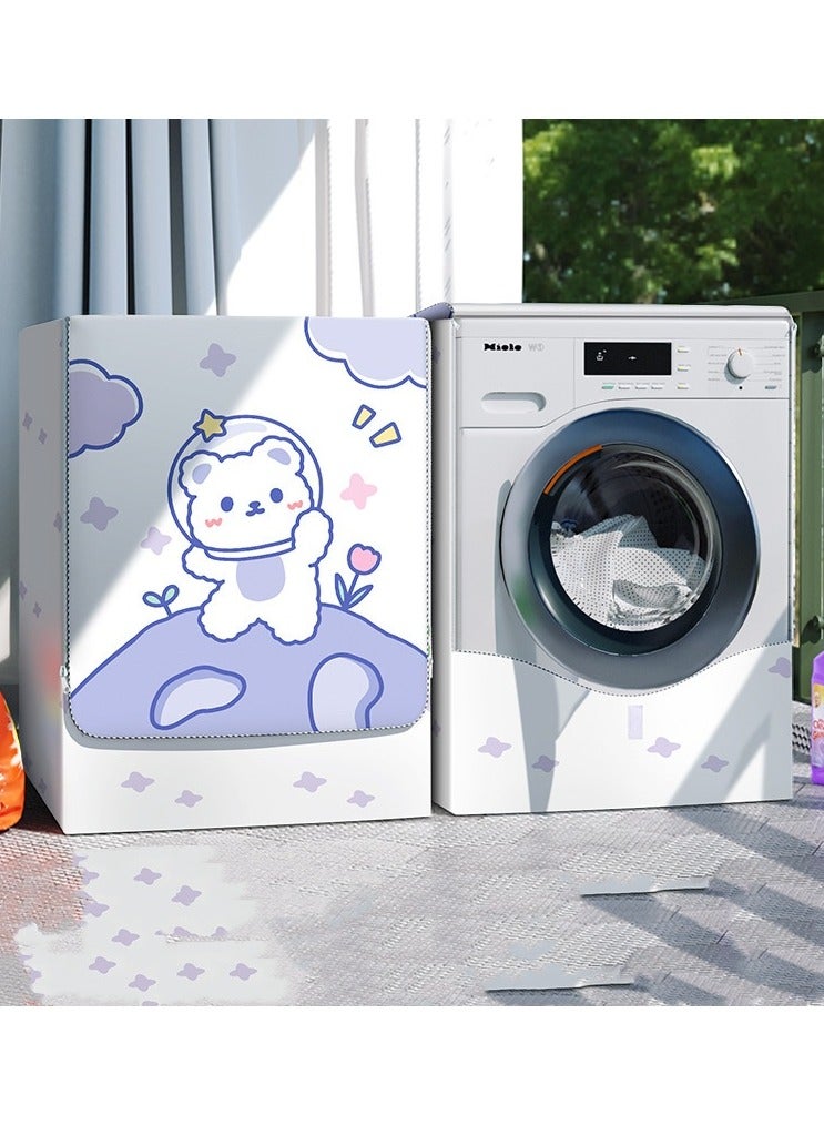 EBMINI Waterproof And Dustproof Cover For Sun Protection Cover Of Drum Washing Machine 