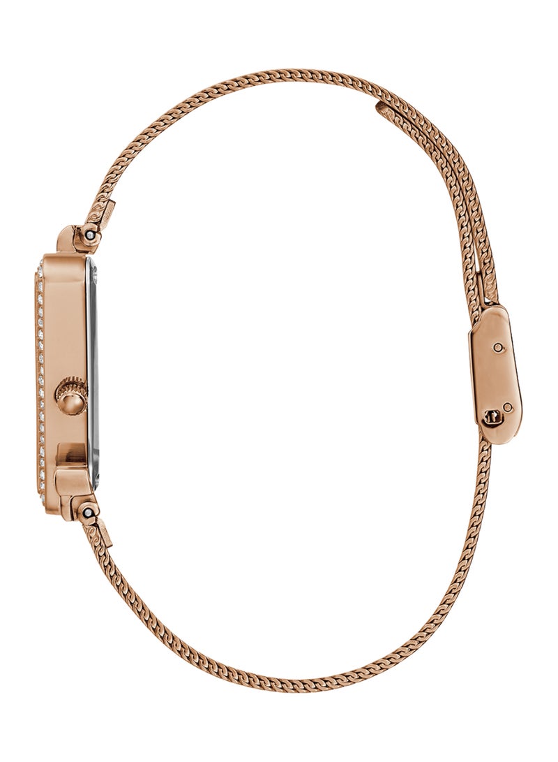 Guess Women's Rose Gold Analog Stainless Steel Strap Watch - GW0508L3 - Image 4