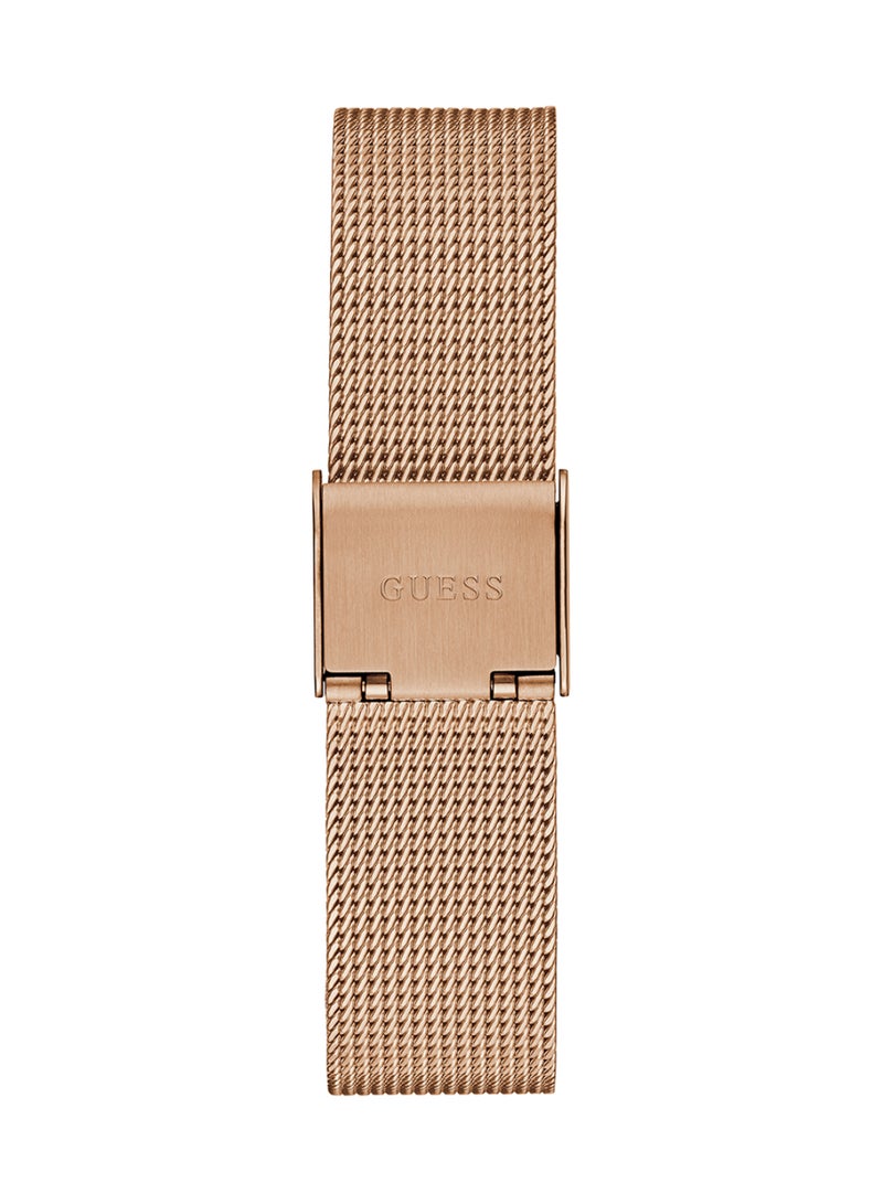 Guess Women's Rose Gold Analog Stainless Steel Strap Watch - GW0508L3 - Image 5
