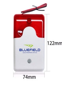 Bluefield Mini Strobe Light Siren  12VDC Buzzer Level 110Db 