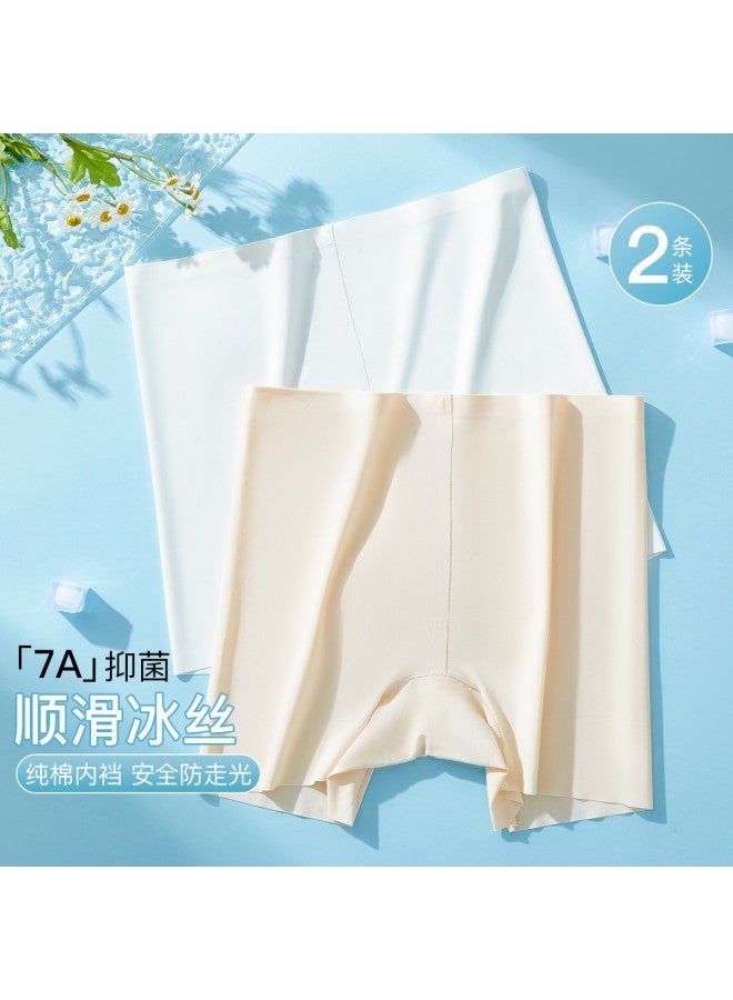 Fenton icy Silk Seamless Underwear For Women, Anti-exposure Safety Shorts, Summer Thin Version - Image 2