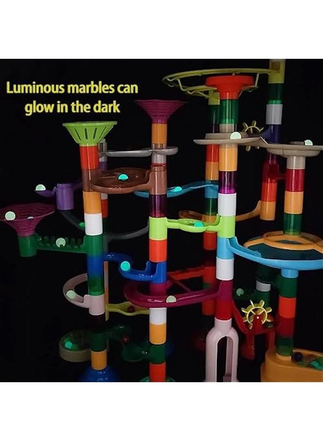 HOOKOR 150pcs Marble Run Track Toy for Kids Ages 4-8-12 Sturdy Building Toys Kids Games Amazing Fun Toy For Boys Girls Gifts  - Image 2