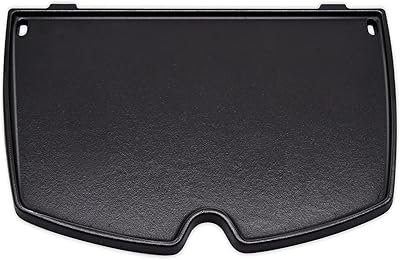 Criditpid 6558 Cast Iron Griddle for Weber Q1000 Q1200 Q1400 Q100 Q120 Q140 Series Gas Grills Accessories, Grill Parts - Image 1