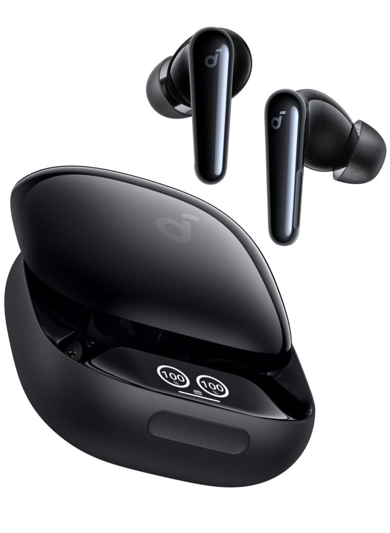 AnkerMake سماعة Liberty 4 Pro - إلغاء ضوضاء ذكي وصوت نقي Hi-Res مع شاشة بالعلبة للتحكّم السريع وعمر بطارية حتى 40 ساعة - Image 1