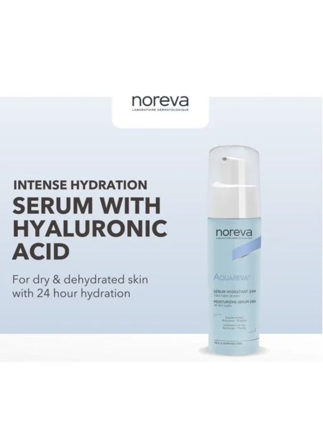 Noreva Aquareva Moisturizing Serum 24H 30ml - Image 4