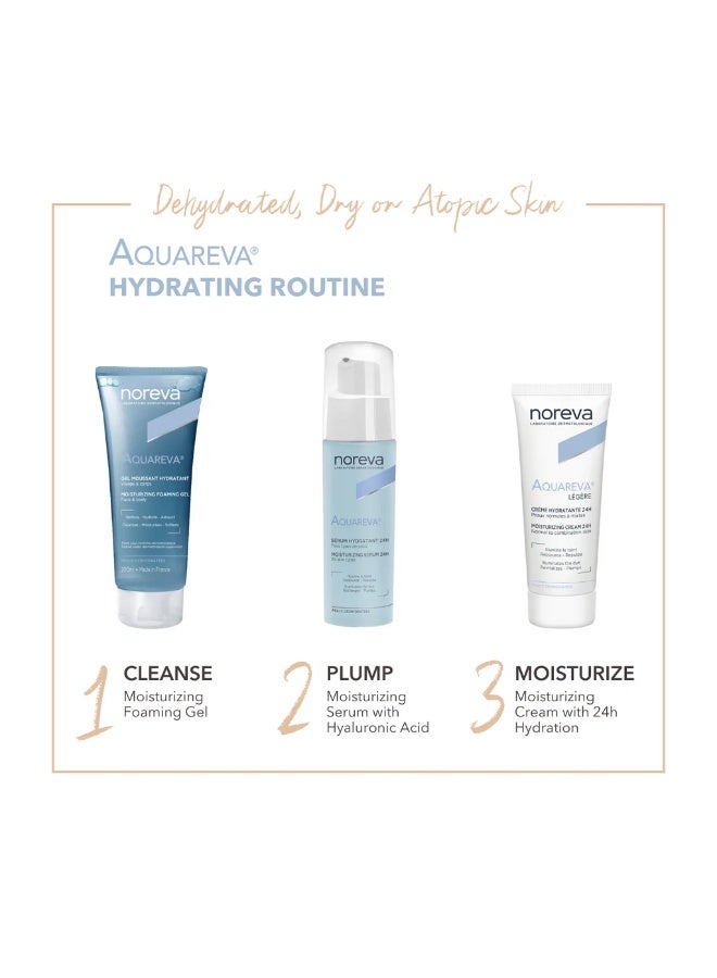Noreva Aquareva Moisturizing Serum 24H 30ml - Image 3
