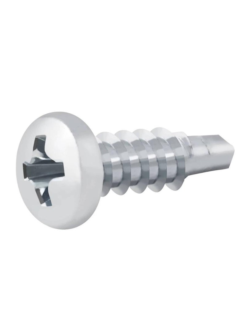 Zinc Plated Carbon Steel Self Drilling Screw Pack 3.5 X 13 Mm 200 Piece