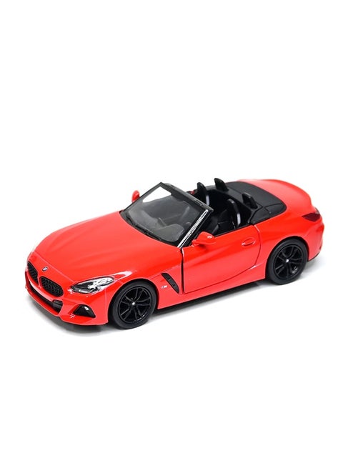 1:34 Scale Door Openable Pull Back Action BMW Z4 Convertible Diecast Metal Alloy Toy Car