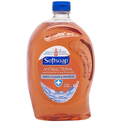 Softsoap Antibacterial Crisp Clean Hand Soap Refill 56 Ounce - Image 2