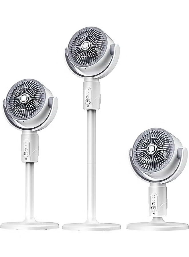JCB CHIC Air Circulating Fan Oscillating Pedestal Fan 5 -Gear Adjustment Floor-standing fan,Adjustable Height with Remote, Quiet BLDC Electric Motor, Ideal for Any Room(F1) - Image 1