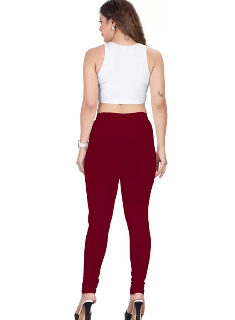 IndHeritage Full length comfy cotton leggings - Image 2