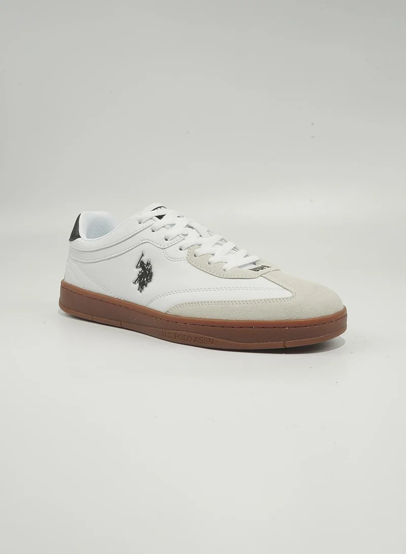 U.S. Polo Assn. Vale Men's Comfortable Stylish Casual Everyday Shoes - White