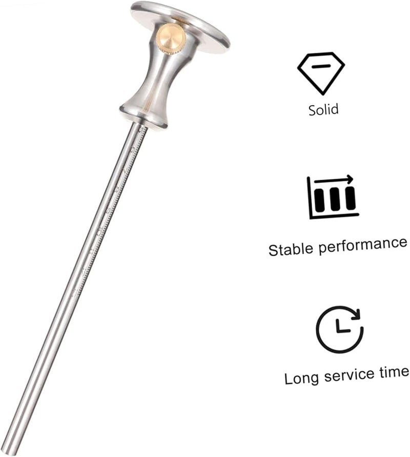 مقياس علامات الفولاذ المقاوم للصدأ أداة نقش النجارة مع سياج متداول بفتحة V - Image 4