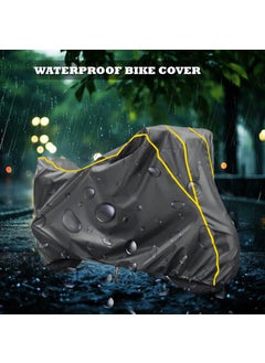 GARREGE: SUPERIORITY OUR PRIORITY GARREGE SUPIERIORITY FIRE Resistant Waterproof Nylon Coated Cover with Piping Design Long Last Nylon Fabric All Weatherproof Cover for Rodeo  - Image 2