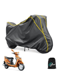 GARREGE: SUPERIORITY OUR PRIORITY GARREGE SUPIERIORITY FIRE Resistant Waterproof Nylon Coated Cover with Piping Design Long Last Nylon Fabric All Weatherproof Cover for Rodeo  - Image 1
