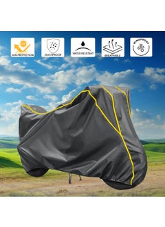 GARREGE: SUPERIORITY OUR PRIORITY GARREGE SUPIERIORITY FIRE Resistant Waterproof Nylon Coated Cover with Piping Design Long Last Nylon Fabric All Weatherproof Cover for Rodeo  - Image 3
