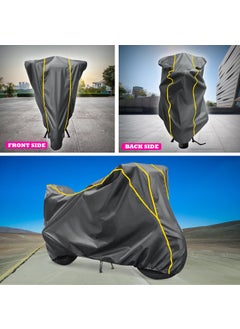 GARREGE: SUPERIORITY OUR PRIORITY GARREGE SUPIERIORITY FIRE Resistant Waterproof Nylon Coated Cover with Piping Design Long Last Nylon Fabric All Weatherproof Cover for Rodeo  - Image 5
