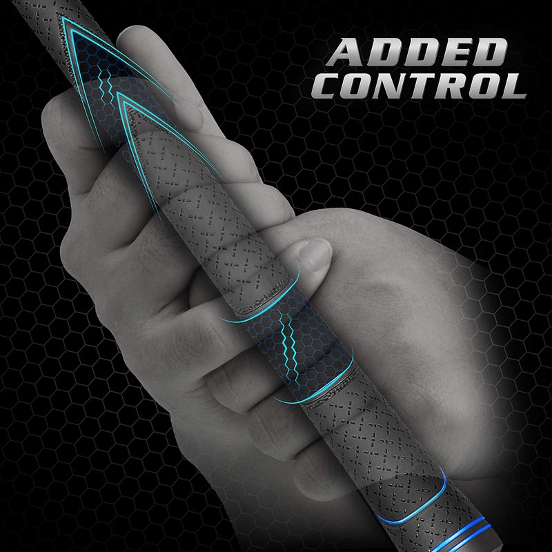CHAMPKEY Premium Rubber Golf Grips 13 Pack | High Traction and Feedback Rubber Golf Club Grips | Choose Between 13 Grips with 15 Tapse and 13 Grips with All Kits - Image 4