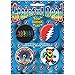 C&D Visionary Licenses Products Grateful DeadSkeleton Assorted Artworks 15 Button Set 4Piece - Image 3