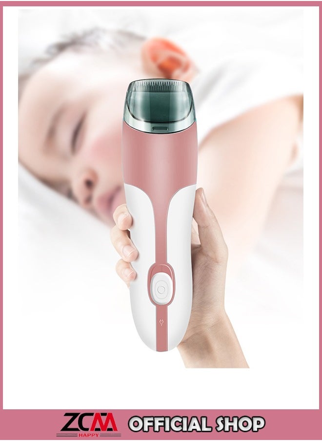 ZCM-HAPPY Children's Automatic Suction Hair Clipper - Silent Electric Trimmer for Kids - Mess-Free Baby Hair Cutting Machine - Safe & Easy Baby Shaving Clipper  - Image 1