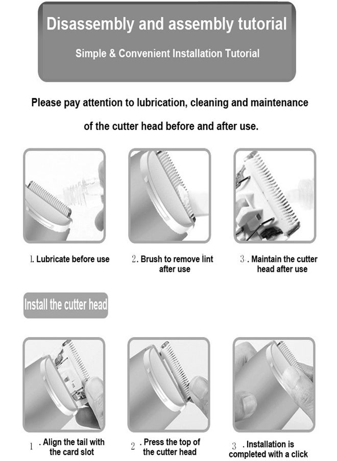 ZCM-HAPPY Children's Automatic Suction Hair Clipper - Silent Electric Trimmer for Kids - Mess-Free Baby Hair Cutting Machine - Safe & Easy Baby Shaving Clipper  - Image 4