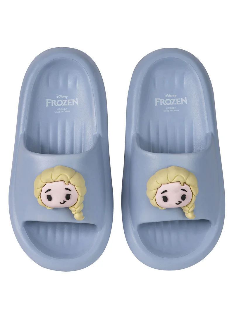 Disney Comic Kicks by Urban Haul Disney Frozen slides with 3D charm for Girls