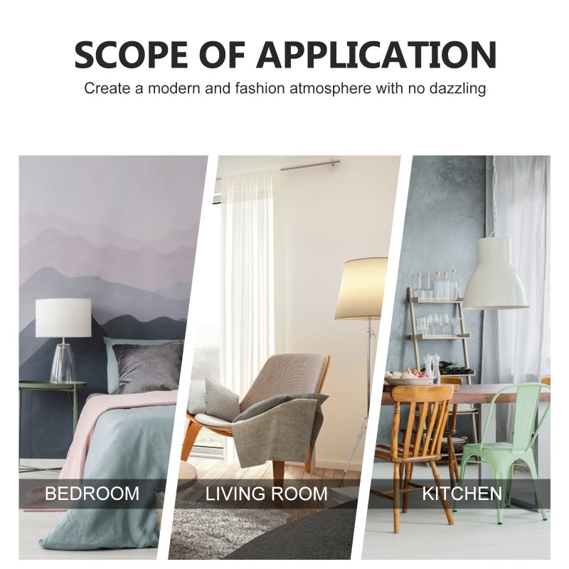 1 Set Home Use Bedside Night Lamp Retro Style Pleated Night Light Sleeping Lamp - Image 3