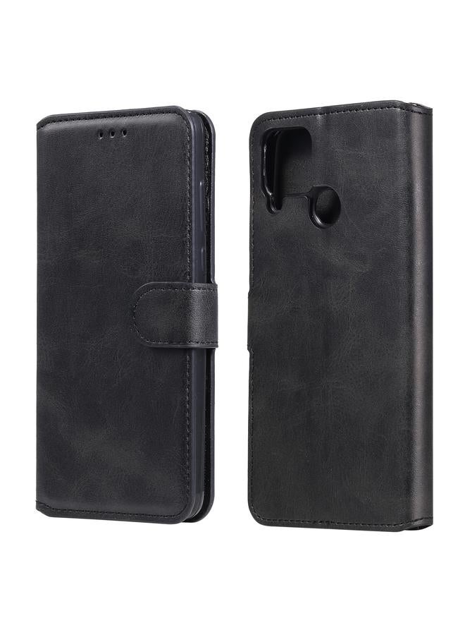 S-TOP Case For OPPO Realme C15 / C12 Classic Calf Texture PU + TPU Horizontal Flip Leather Case, with Holder & Card Slots & Wallet - Image 1
