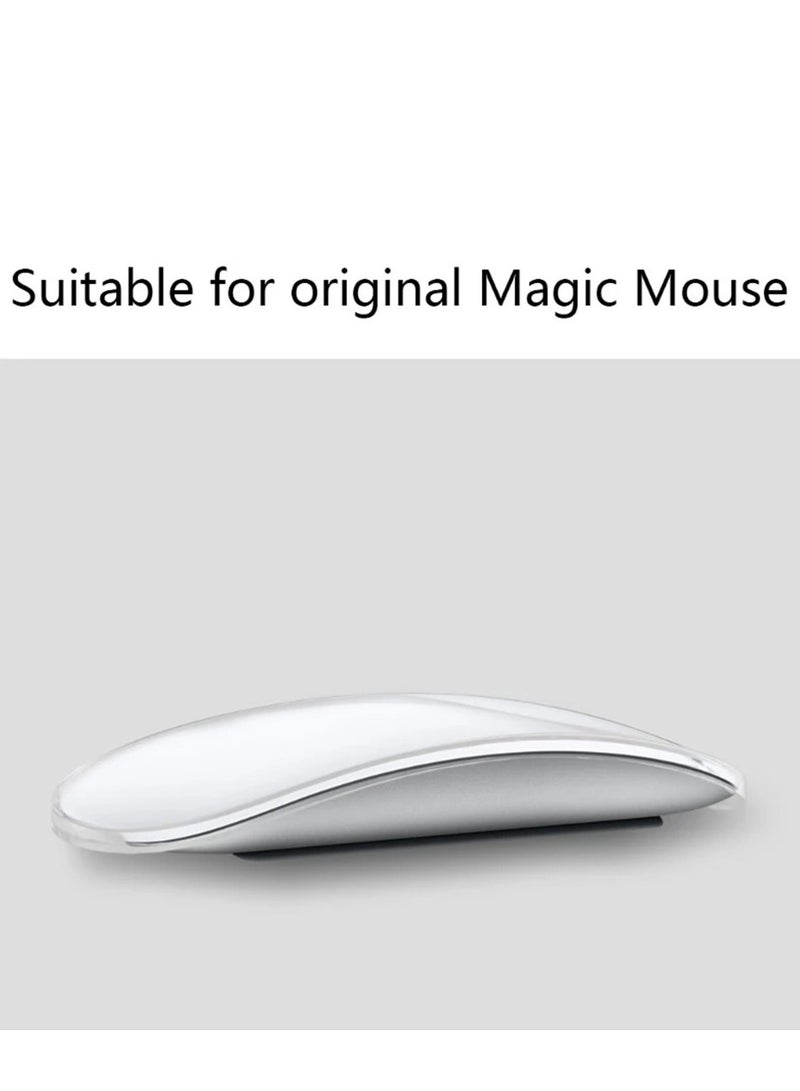 Transparent Soft Silicone Case Compatible for Apple Magic Mouse 1 / 2 Portable Protector Anti-Scratch Protective Skin Cover  - Image 4