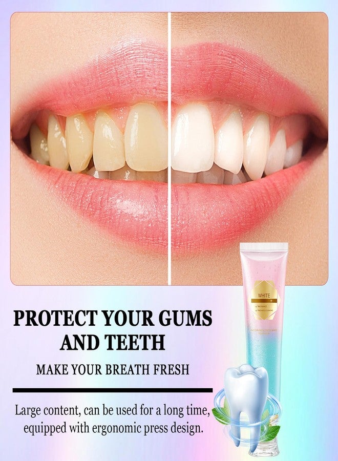Radiant Whitening Toothpaste, Niacinamide Whitening Toothpaste, Niacinamide Dazzling Toothpastes White, Teeth Whitenings Toothpastes, Fresh Breath Tooth Paste, Remove Tooth Stains(2pcs - Image 5