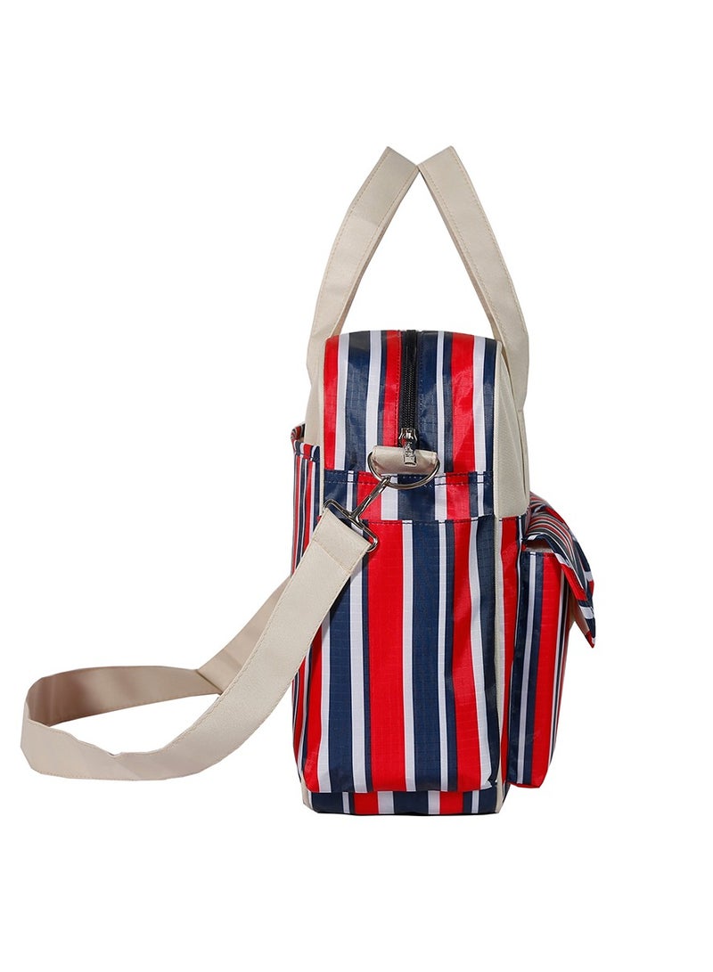 insular Waterproof Multi-Functional Large-Capacity Cross-Body One-Shoulder Mummy Bag Fashion Mother And Baby Bag Hand-Held Bag Cross-Border - Image 2