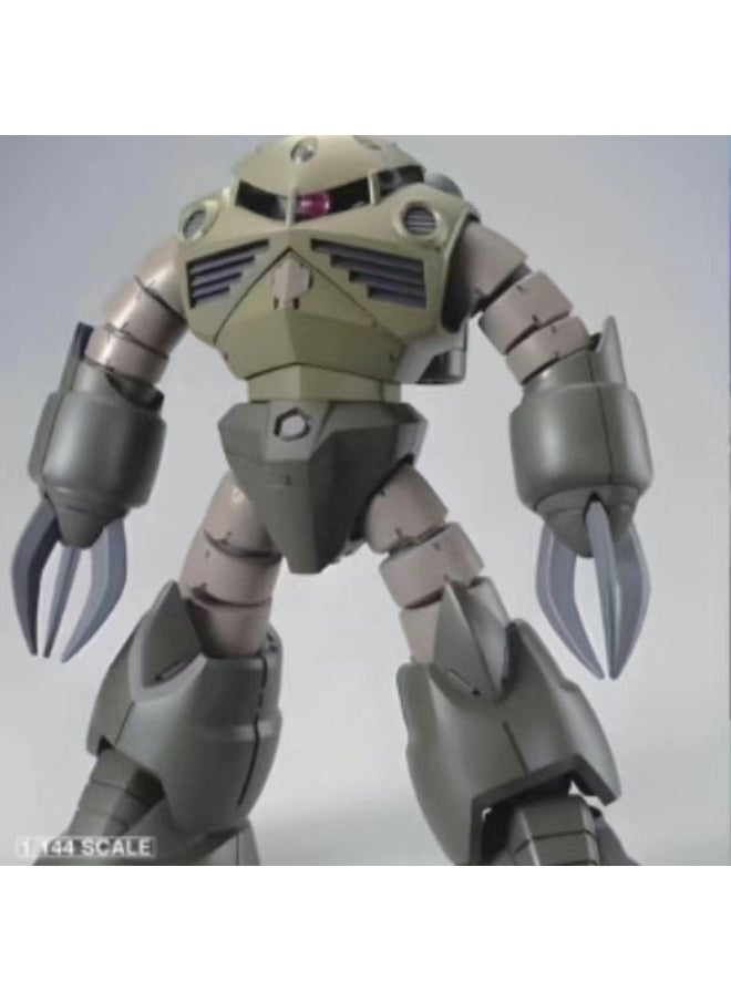 null - Masha's Mass-produced Xia Ya Special Magic Crab 019 HG1/144 Green Magic Crab Gundam Assembled Model Toy MSM-Color:Domestic Shining Hg Military Green Magic Crab-add Water Sticker - Image 1
