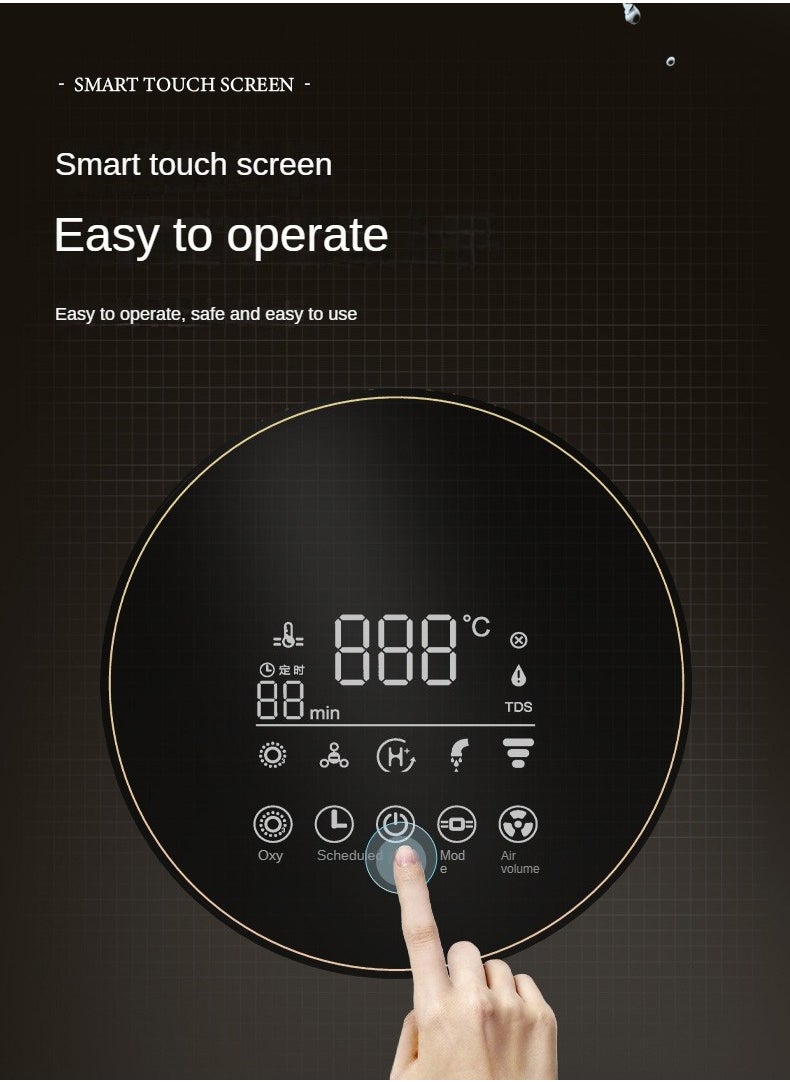 Eivax - Hydrogen Molecular Technology Smart Control Deep Cleansing Hydrogen Beauty Bubble Bath Machine - Image 1