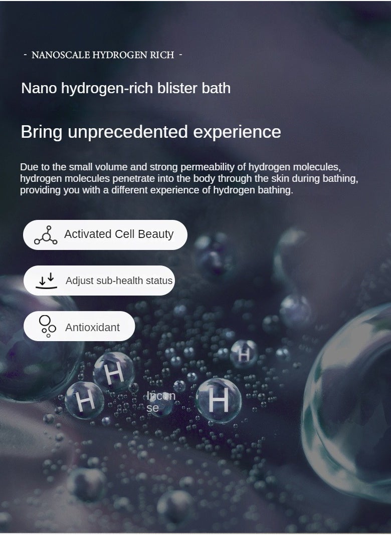 Eivax - Hydrogen Molecular Technology Smart Control Deep Cleansing Hydrogen Beauty Bubble Bath Machine - Image 1
