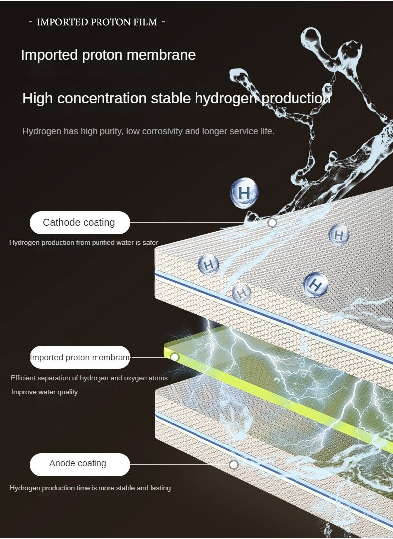 Eivax - Hydrogen Molecular Technology Smart Control Deep Cleansing Hydrogen Beauty Bubble Bath Machine - Image 1