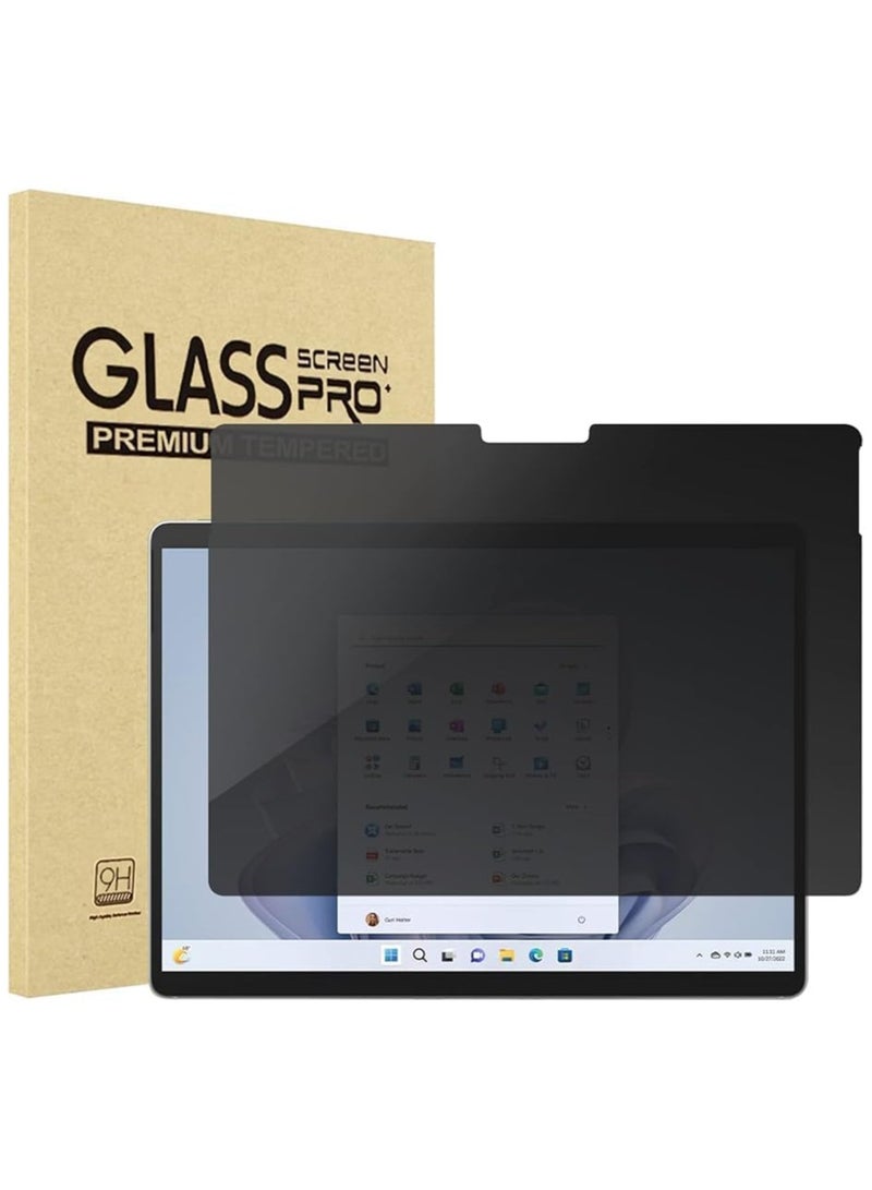 General Surface Pro 9 13 inch Privacy Screen Protector, Anti-Spy Tempered Glass Ultra Thin Tinted Screen Film Guard  - Image 1