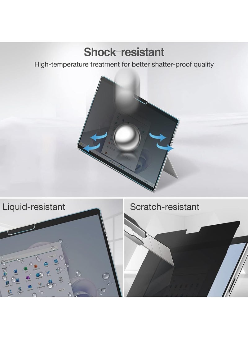 General Surface Pro 9 13 inch Privacy Screen Protector, Anti-Spy Tempered Glass Ultra Thin Tinted Screen Film Guard  - Image 4