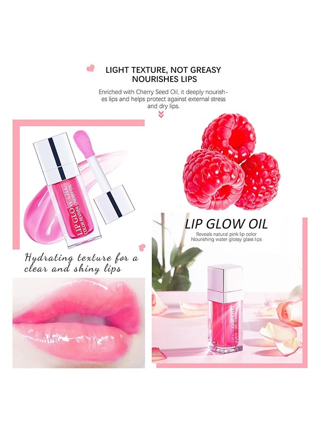 آي بي سي سي سي أن دي سي زيت توهج الشفاه ، ملمس مرطب للحصول على شفاه صافية ولامعة 007 # توت العليق - Image 4