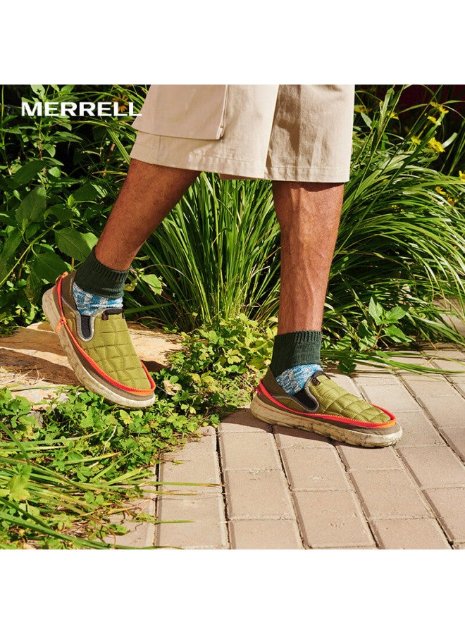 Merrell Merrell Outdoor Leisure Hutmoc Slip-On Low-Top Comfortable And Durable Outdoor Camping Shoes Easy To Put On And Take Off Khaki Size 41 - Image 1