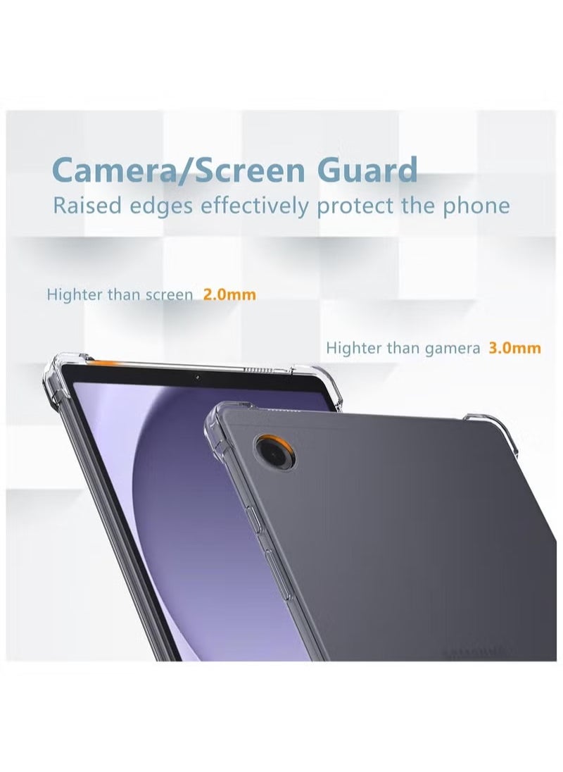 هيكسابيكس جراب خلفي حماية لسامسونج جالاكسي تاب A9Plus X210/X216 11 بوصة شفاف  - Image 3