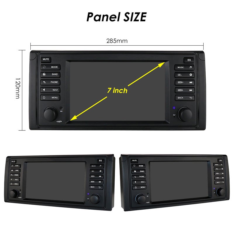 The 7-Inch Overseas Version Is Suitable For Bmw E39 E53 X5 Navigation Android Large Screen Car Navigation Reversing Image Gps - Image 4