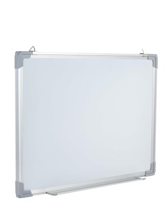 Magnetic Double Sided White board , Chalkboard, Blackboard, Dry Wipe Message Bulletin Board  for Home Office School (40X30cm, ALUMINIUM Frame) - pzsku/ZB04270912C6FBE61DE94Z/45/_/1713980936/aa23631a-d006-4c07-84c3-1a3970a89c7b