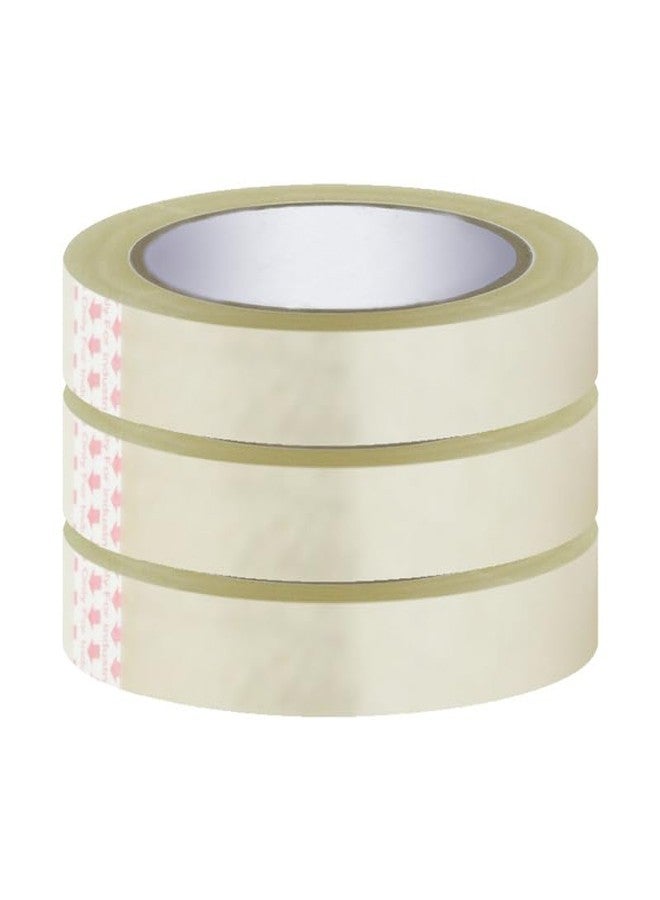 NUOVI BOPP Transparent Tape | 65meter Length X 12mm Width | 42Micron High Strength Self-Adhesive Tape for Strong Hold | Perfect for Office, Packaging, DIY, Shipping & More (Pack of 3) - Image 3