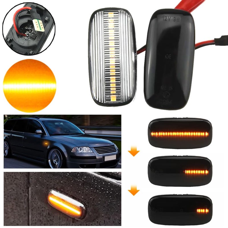1 Pair Front Fender Marker Lights LED Compatible with Nissan Models - Image 3