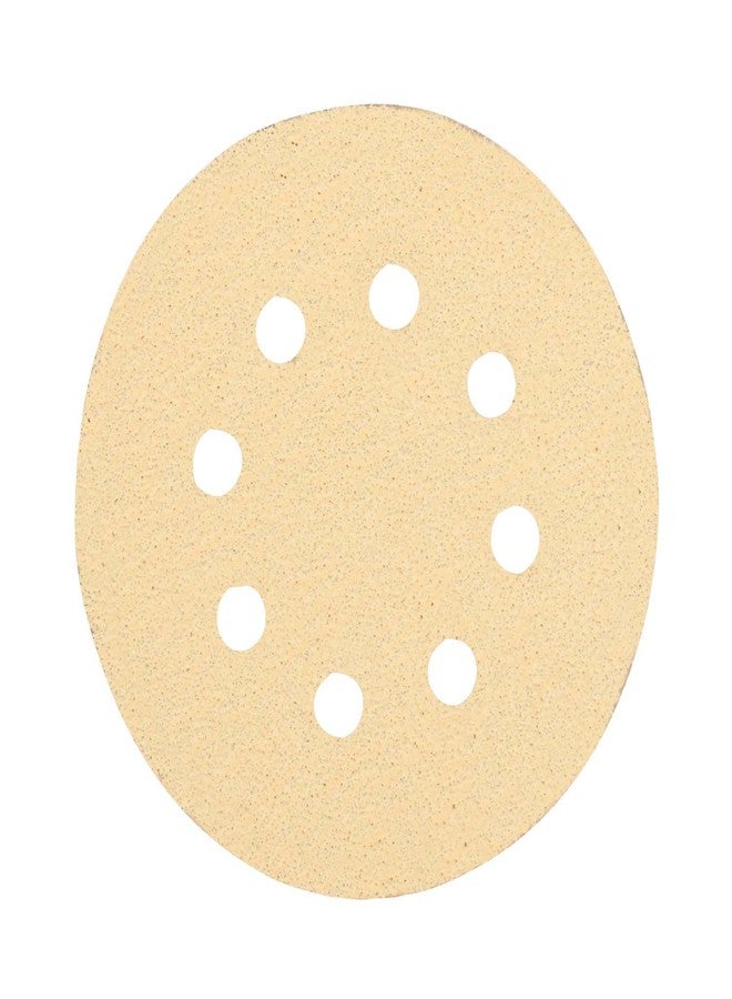 Taparia 5" Velcro Disc With 8 Holes, Grit 60 - Pack Of 20 (Vdg 5860) - Image 3
