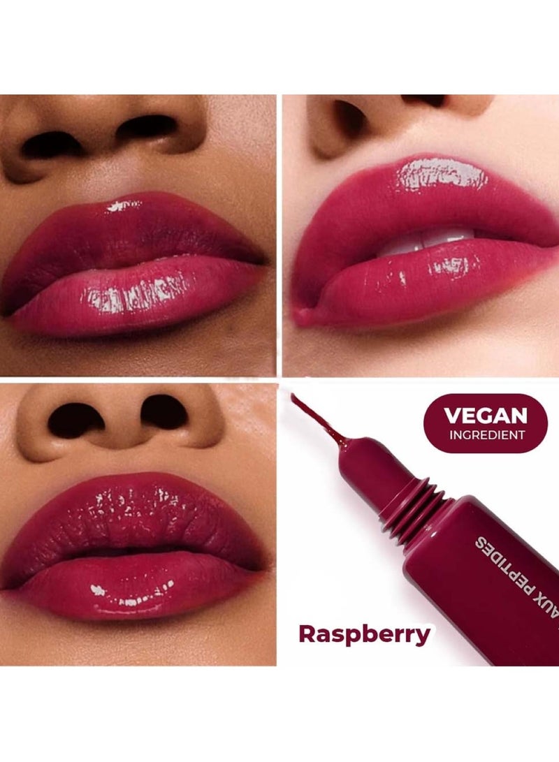 Huitich Raspberry Jelly Lip Gloss Moisturizing Tinted Lip Balm - Image 2